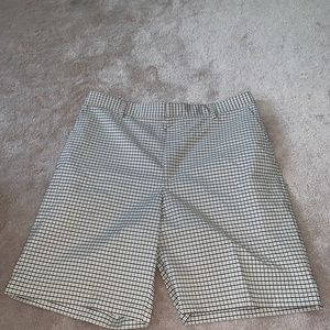 Mens Plaid Golf Shorts